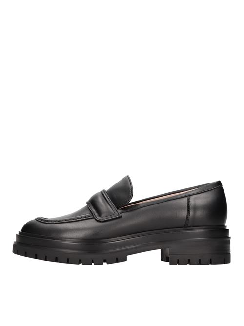 Leather moccasins GIANVITO ROSSI | ARGO CALFNERO