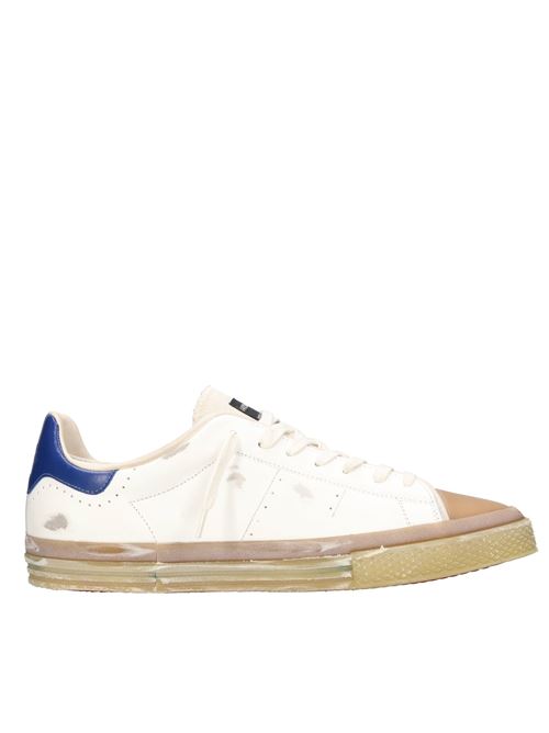 Sneakers in pelle e tessuto HIDNANDER | STARLESSS LOW HD1MS600 610BIANCO-BEIGE-BLU