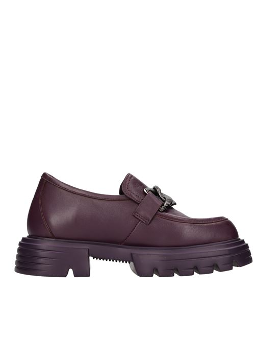 Leather moccasins JEANNOT | PJ531E NAPPAVIOLA