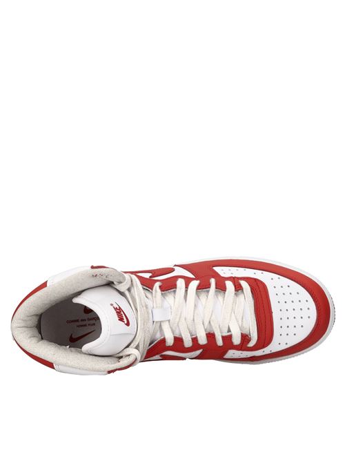 High-top leather sneakers NIKE Comme des Garçons | NIKE TERMINATOR HIGH SPBIANCO-ROSSO