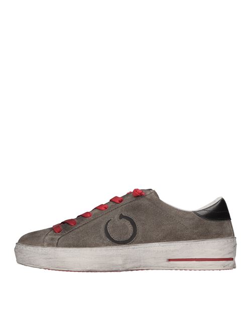 Suede sneakers OKINAWA | 2542 LOW PLUSGRIGIO-NERO