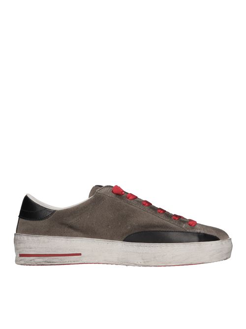 Suede sneakers OKINAWA | 2542 LOW PLUSGRIGIO-NERO