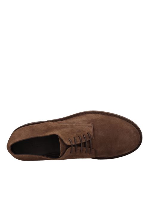 Suede lace-ups PANTANETTI | 15853A ARTIDETABACCO