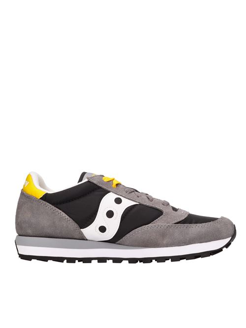 Suede and fabric sneakers SAUCONY | JAZZ ORIGINALSNERO-GRIGIO-GIALLO