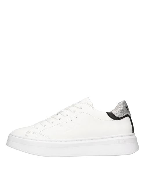 Sneakers modello Z43225 in pelle ed ecopelle SUN68 | Z43225 0144BIANCO-ARGENTO-NERO