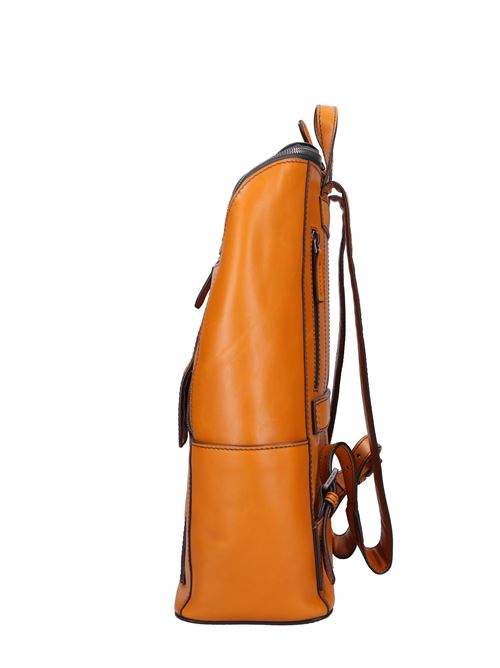 Leather backpack THE BRIDGE | 06311301COGNAC