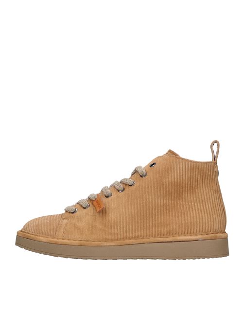 P01 ANKLE BOOT high-top sneakers in suede PANCHIC | P01M018BISCOTTO