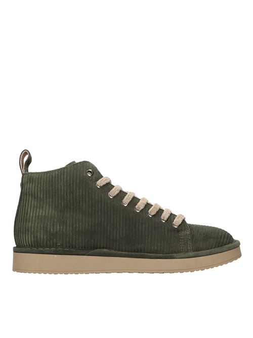 P01 ANKLE BOOT high-top sneakers in suede PANCHIC | P01M018MILITARE