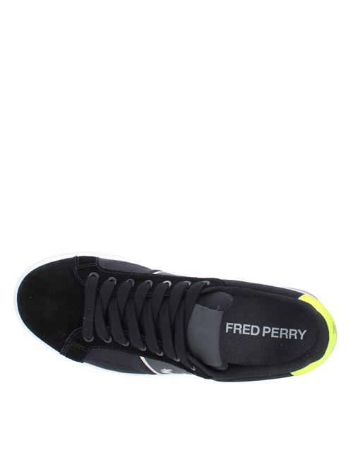 Sneakers in pelle e tessuto FRED PERRY | B9171NERO