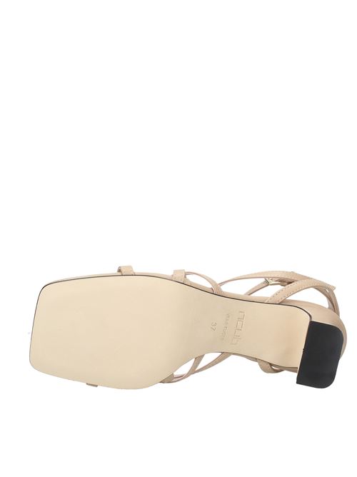 Faux leather thong sandals NCUB | VD0643BEIGE