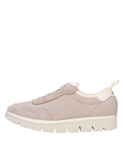 Multi-material trainers PANCHIC | P05W14006NS6BEIGE