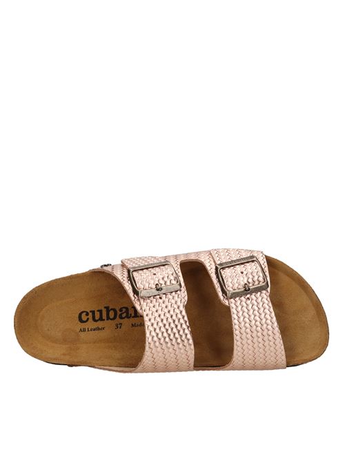 Mules in pelle CUBANAS | COMP270ROSA