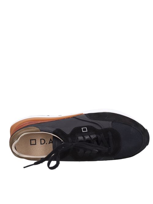 Sneakers multimateriale D.A.T.E. | M371-LMNERO