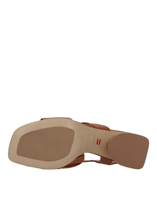 Leather sandals HALMANERA | DORIS25 BARONCARAMELLO