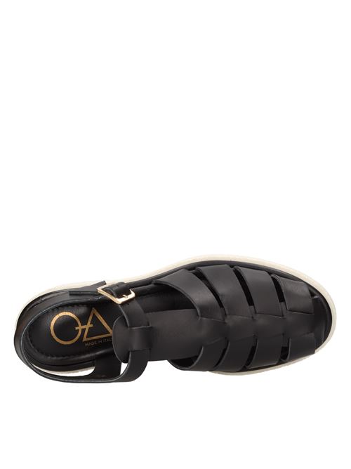Leather sandals OA NON-FASHION | A91 CALFNERO