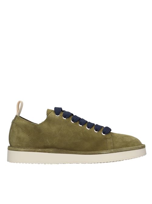 PANCHIC P01 LACE-UP model sneakers in suede PANCHIC | P01M011FORESTA-COBALTO