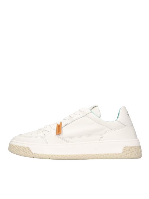 P02 LOW-TOP trainers by PANCHIC in leather PANCHIC | P02M001BIANCO