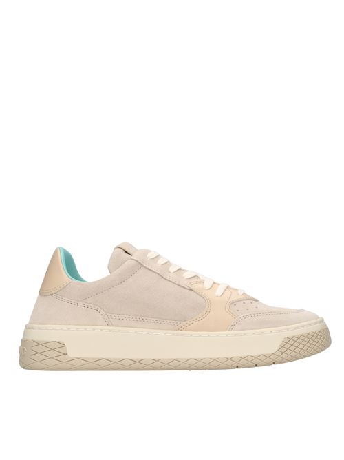 PANCHIC model P02 LOW-TOP trainers in suede with leather inserts PANCHIC | P02M001NEBBIA