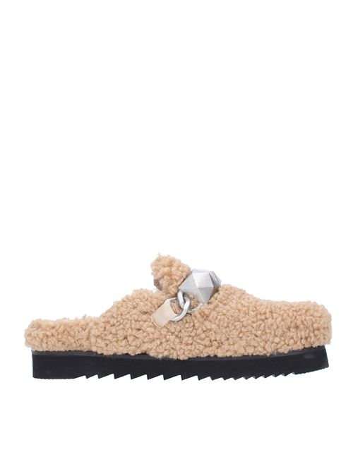 Mules model GHOST FUR ASH in faux fur ASH | 136821001