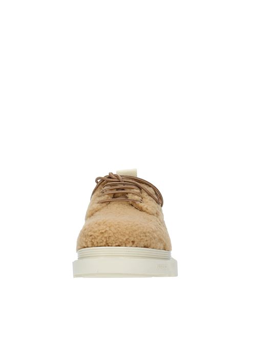 Laced shoes model B9664MERCA-DG in sheepskin BUTTERO | B9664MERCACAMMELLO