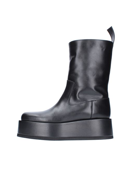 ROSIE 23 GIA BORGHINI x RHW leather ankle boots GIA/RHW | ROSIE23NERO