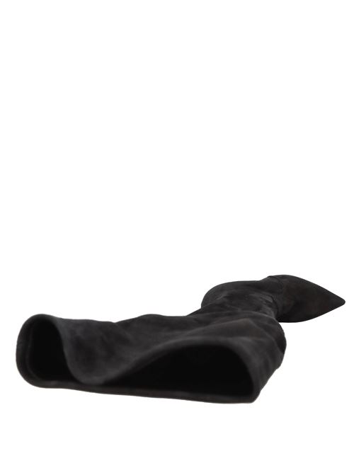 Stivali Cuissard in camoscio stretch CASADEI | 1T908L100HHCAMO9000NERO