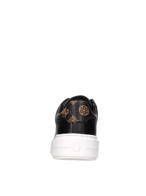 Sneakers in eco-leather GUESS | FL8DSNELE12NERO