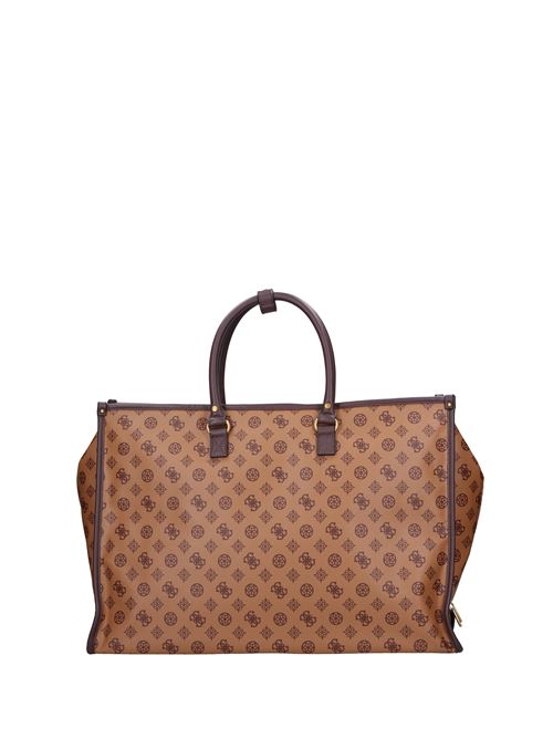 Borsone in ecopelle GUESS | TMPEONP3239COGNAC