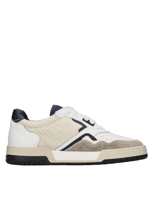 Sneakers in pelle e tessuto RHUDE | RHPF22FO02178811BIANCO-BLU