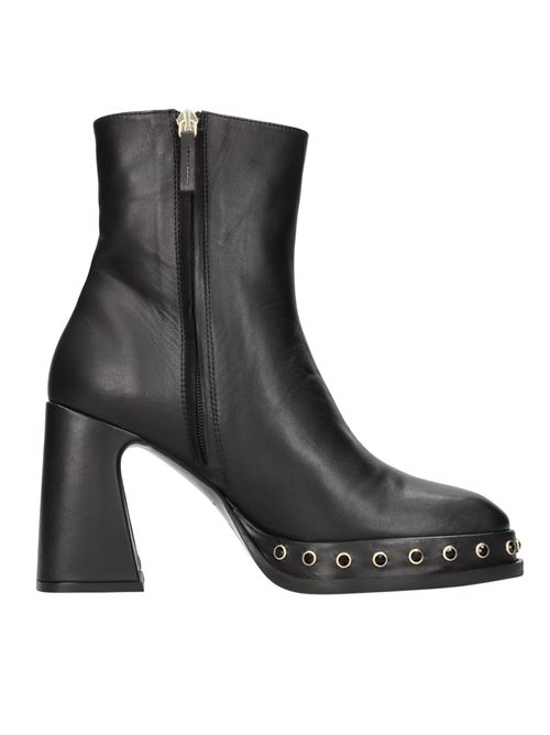 BASILIA ankle boots in leather CASTANER | 025486NERO