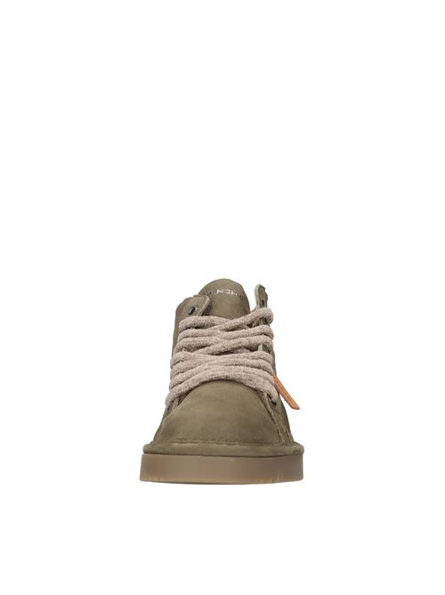 P13 ANKLE BOOT high-top sneakers in nubuck PANCHIC | P13M002MILITARE