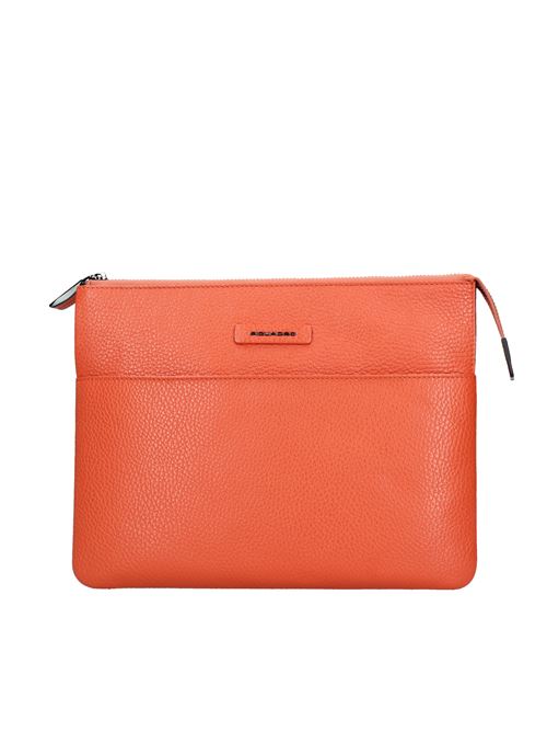 Leather document holder PIQUADRO | QL0019ARANCIONE