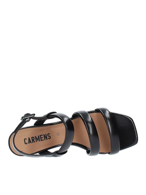 Leather sandals CARMENS | 49088NERO