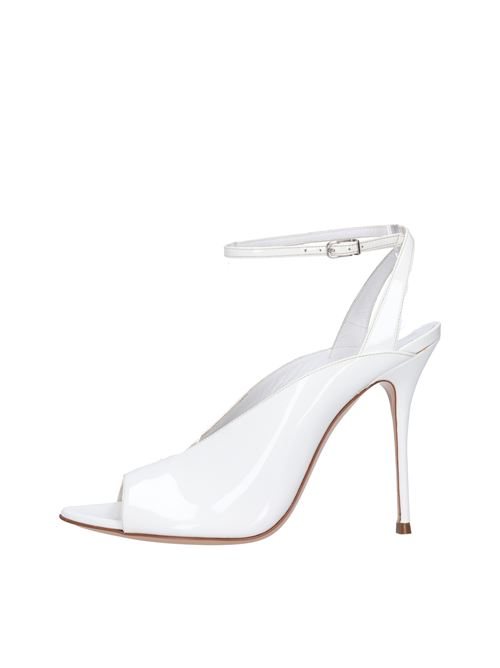 Sandali in vernice e plexi CASADEI | 1L077V1001BIANCO