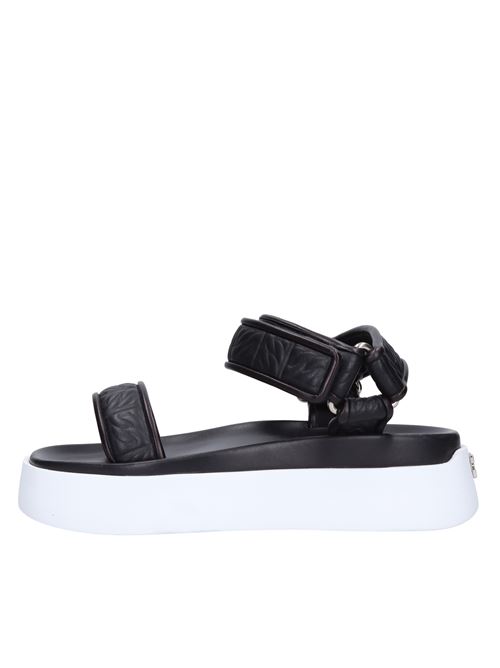 Leather sandals CASADEI | 2°1L009U0301T03589000NERO