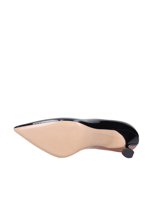 Décolleté K-Blade in vernice CASADEI | CASA187NERO-NUDE