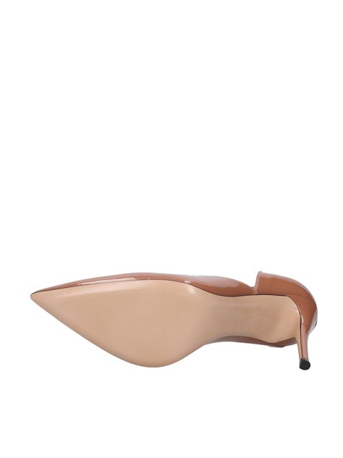 Décolleté in vernice CASADEI | VG0066_CASAMARRONE