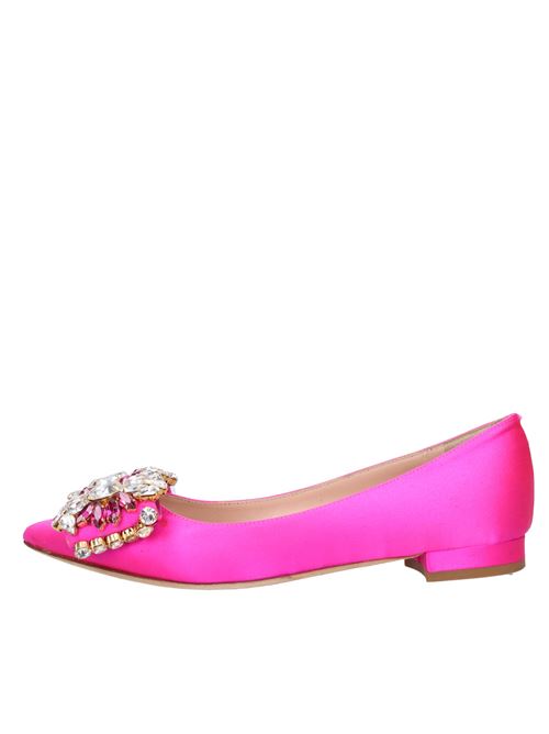 Ballerine in raso e strass GEDEBE | VG0001_GEDEFUCSIA