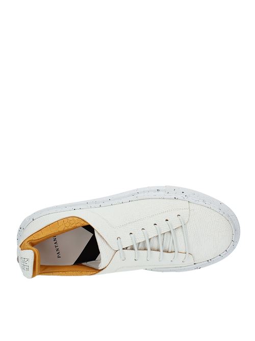 Sneakers in pelle PANTANETTI | 15000HBIANCO-OCRA