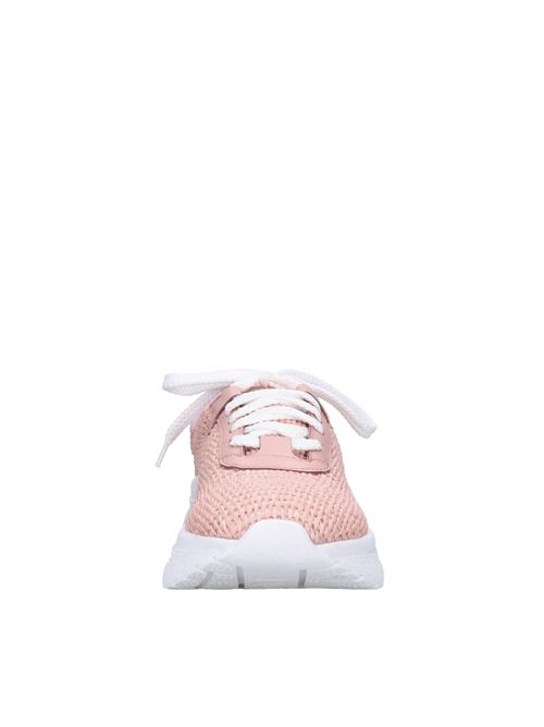 Sneakers in pelle e rafia CASADEI | 2J905X0201PESCA