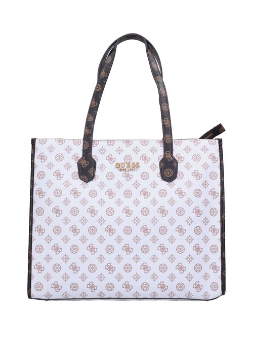 Borsa in ecopelle GUESS | HWPA8665240BIANCO