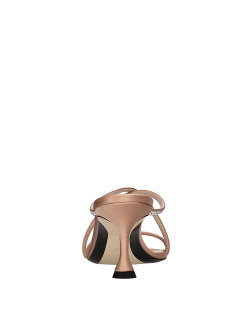 Mules in raso e pelle N°21 | CPXNV15071-X033ROSA