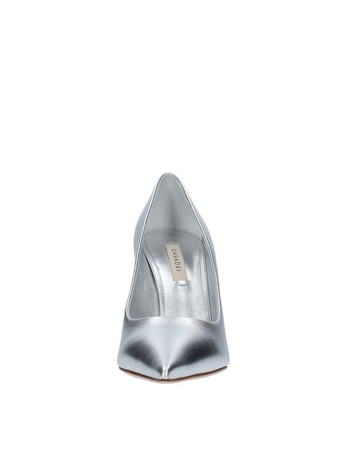 Décolleté CASADEI modello SUPERBLADE JOLLY in pelle CASADEI | 1F940X100ARGENTO